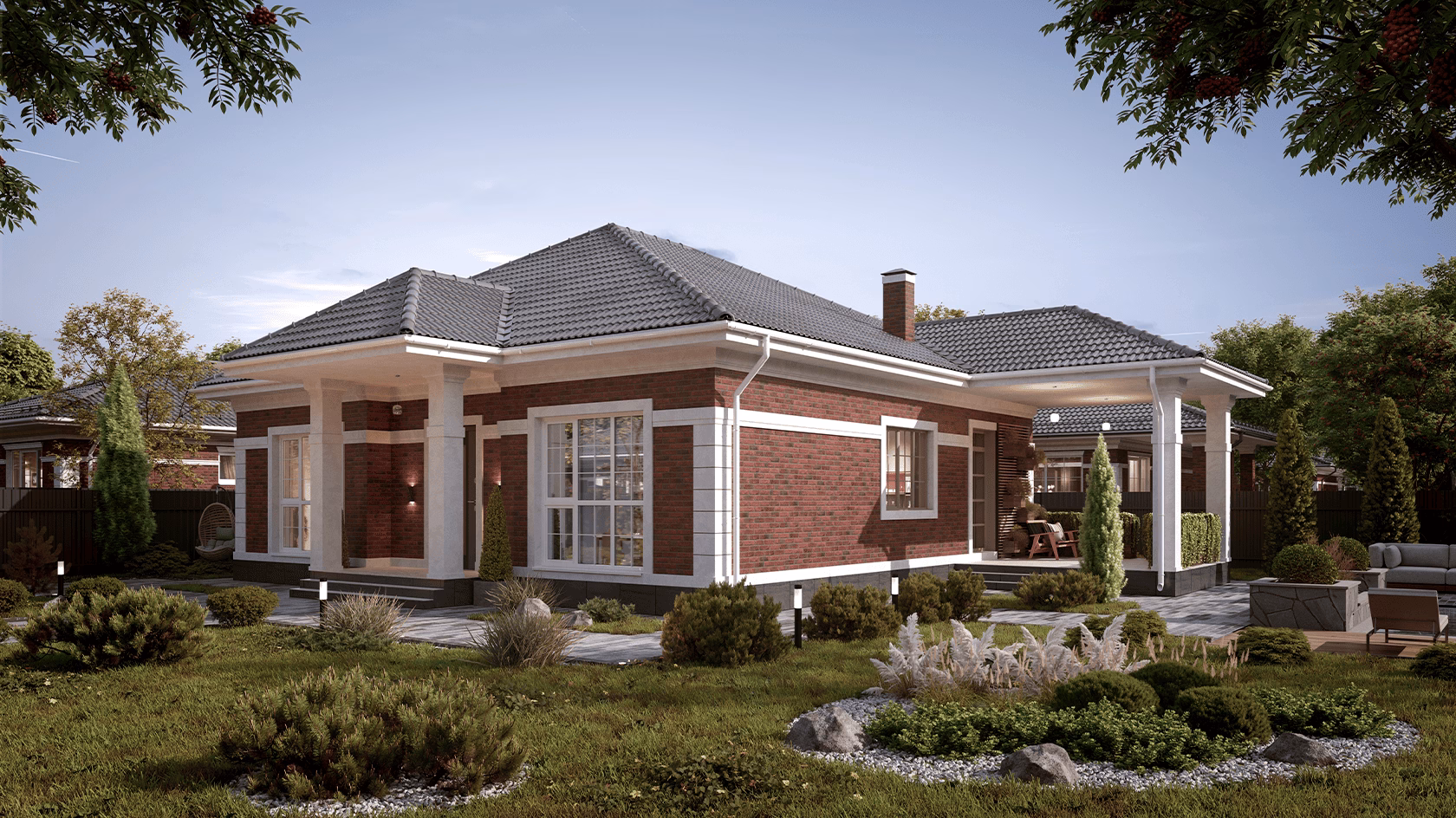 Онегин парк — дом на Юге России — резиденция в Краснодаре